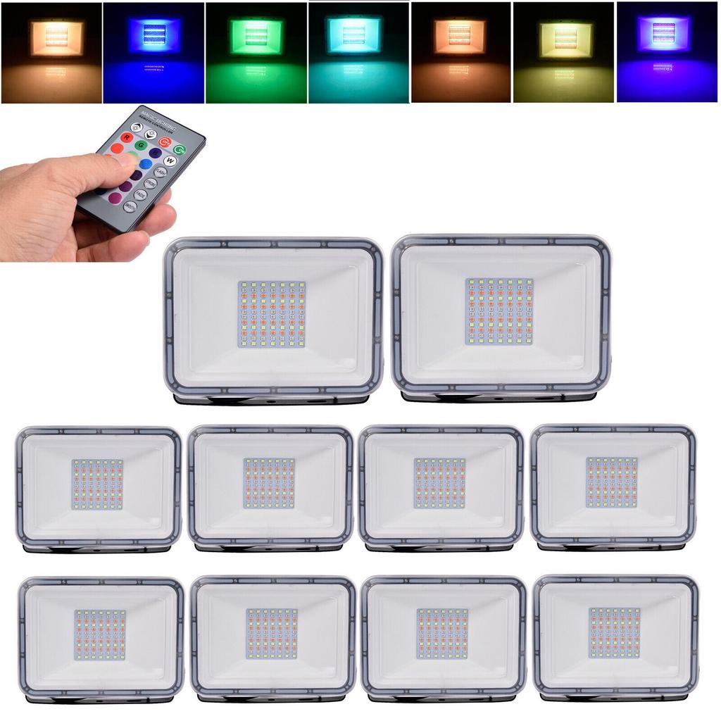 10 radiateurs LED RGB 50w neufs !, Enlèvement ou Envoi, Neuf