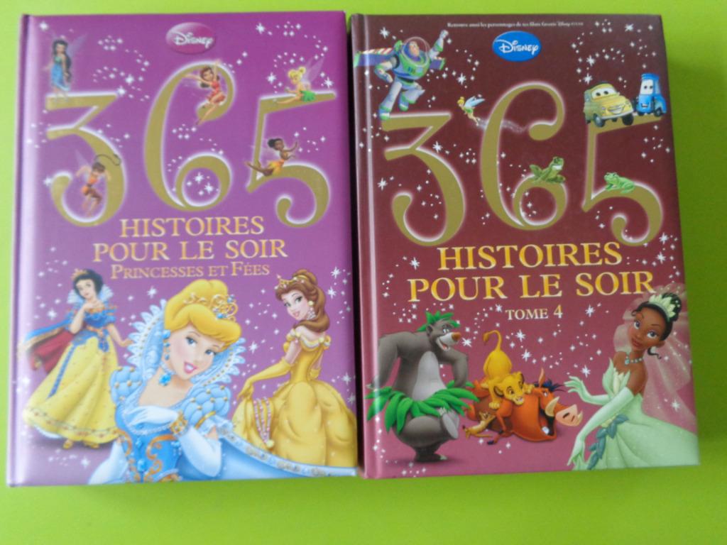 Livres DISNEY "365 Histoires pour le soir" - Hachette, Garçon ou Fille, Comme neuf, Enlèvement, Contes (de fées)