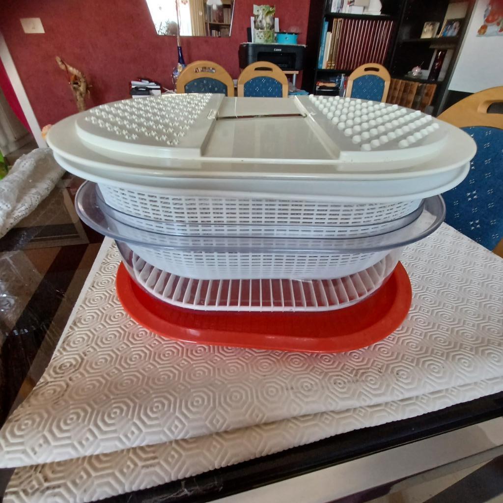 Plat + Passoire + Mandoline, Enlèvement ou Envoi, Neuf, Autres matériaux, Autres types