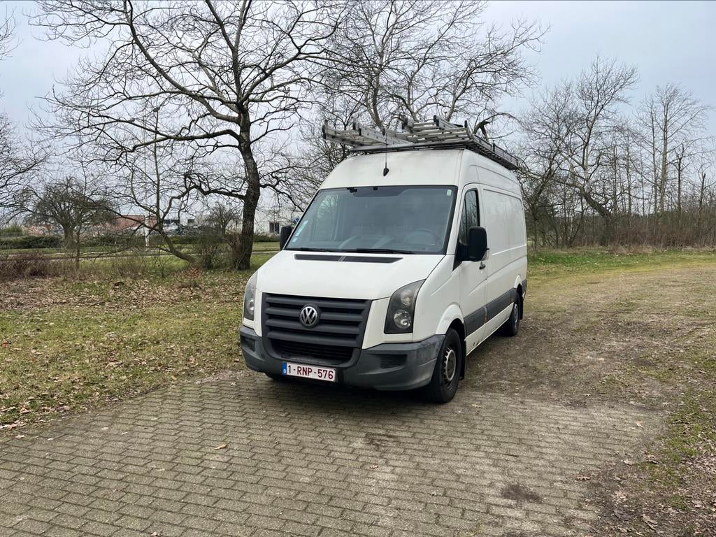 VW CRAFTER 2.5 TDI EURO 5, Auto's, Stof, Volkswagen, Wit, Grijs