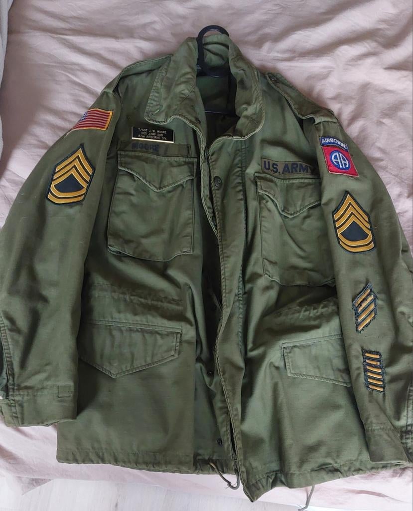 Veste m65 vietnam war us army airborne, Enlèvement ou Envoi