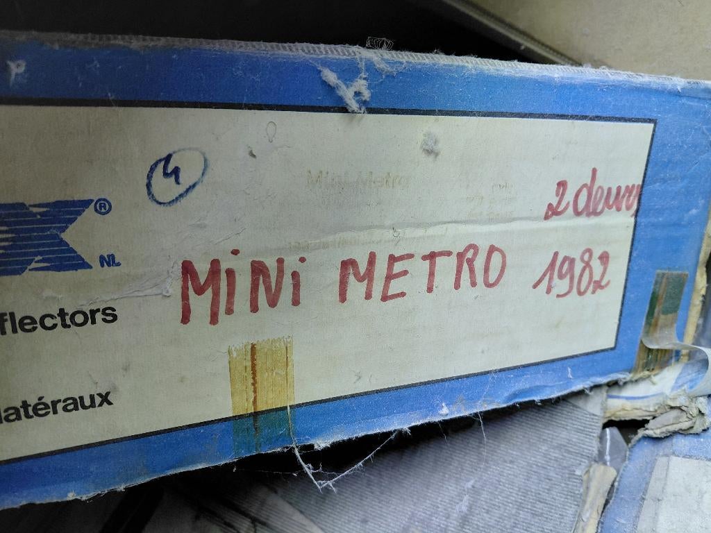 Austin mini metro 2d 1982 set zijwindschermen, Auto-onderdelen, Ophalen, Nieuw, Austin