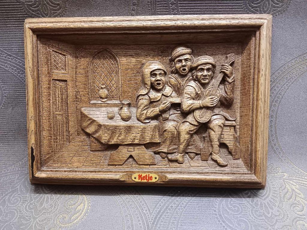 Publicité plastique | Ketje Brussel, Collections, Enlèvement ou Envoi, Utilisé, Panneau, Plaque ou Plaquette publicitaire