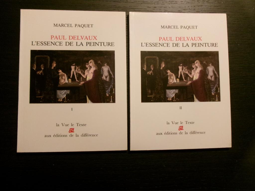 Paul Delvaux et l'essence de la peinture en 2 volumes, Ophalen of Verzenden