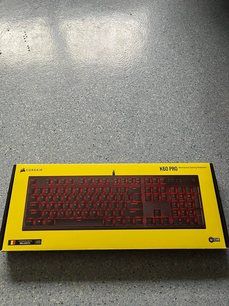 Clavier Corsair K60 Pro, Computers en Software, Toetsenborden, Gaming toetsenbord, Nieuw, Ophalen of Verzenden, Qwerty