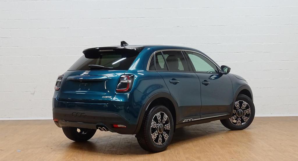 Fiat 600 1.2 Hybrid 145cv DCT La Prima, Stof, 110 g/km, 620 kg, https://public.car-pass.be/vhr/087abae6-b040-47f4-9891-2297419d8f29