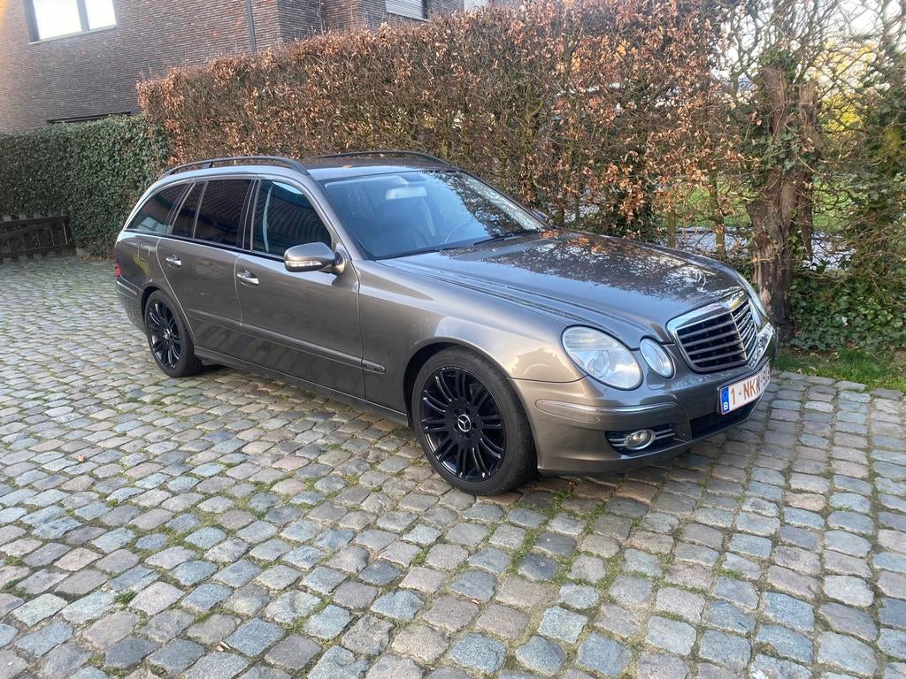 Mercedes e-klasse  220cdi avantgarde, Auto's, Automaat, Zwart, Particulier, Euro 4