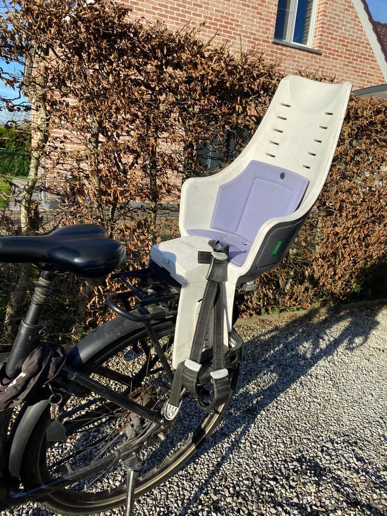 Fietsstoel bobike, Fietsen en Brommers, Fietsaccessoires | Fietsstoeltjes, Ophalen, Zo goed als nieuw, Achterzitje, Voetsteuntjes
