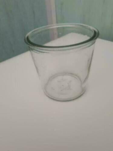 Glazen (confituur) potten halve liter zonder deksel, Ophalen