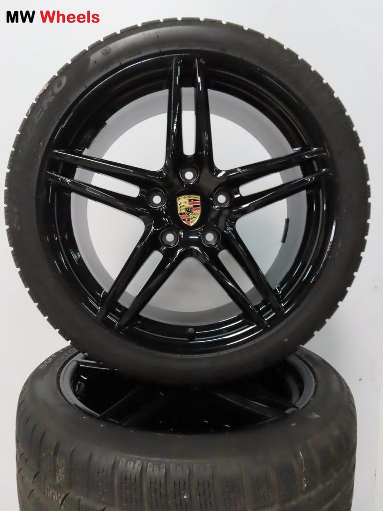 Porsche 19 inch velgen 911 991 MKII 2 en 2 S winterbanden, 19 inch, Gebruikt, -, -