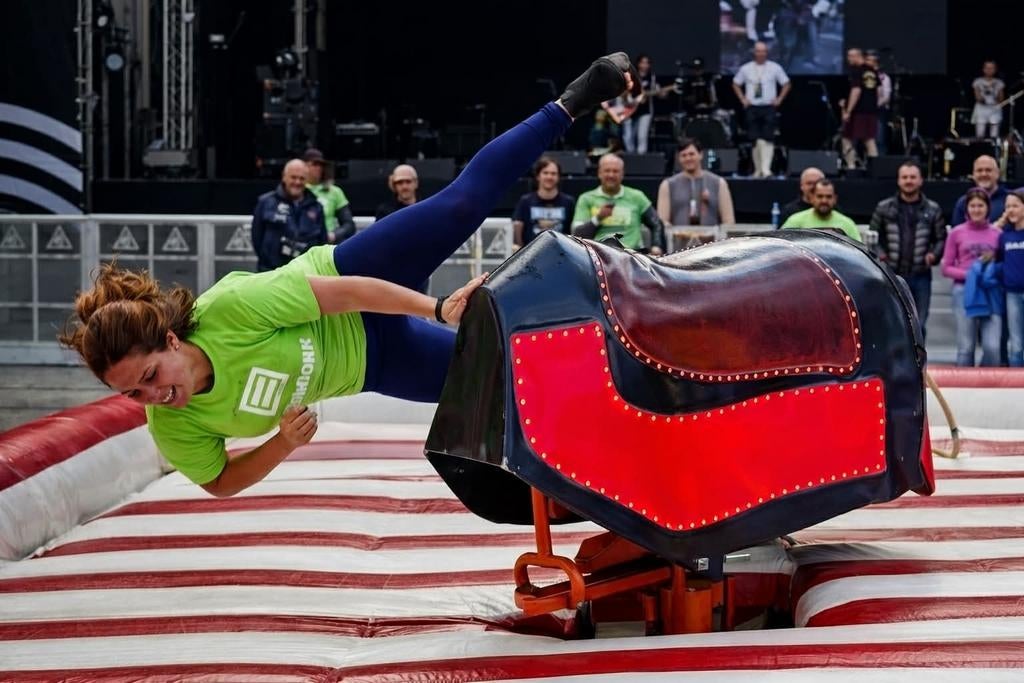 RODEO STIER  MECHANISCHE  en USA RODEO BULL, Créatif ou Éducatif