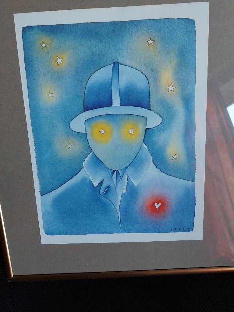 SUPERBE GRAVURE DE JEAN-MICHEL FOLON 1934-2005, Antiquités & Art, Enlèvement ou Envoi