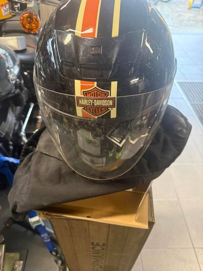 Harley Davidson helm, Motoren, Ophalen, S