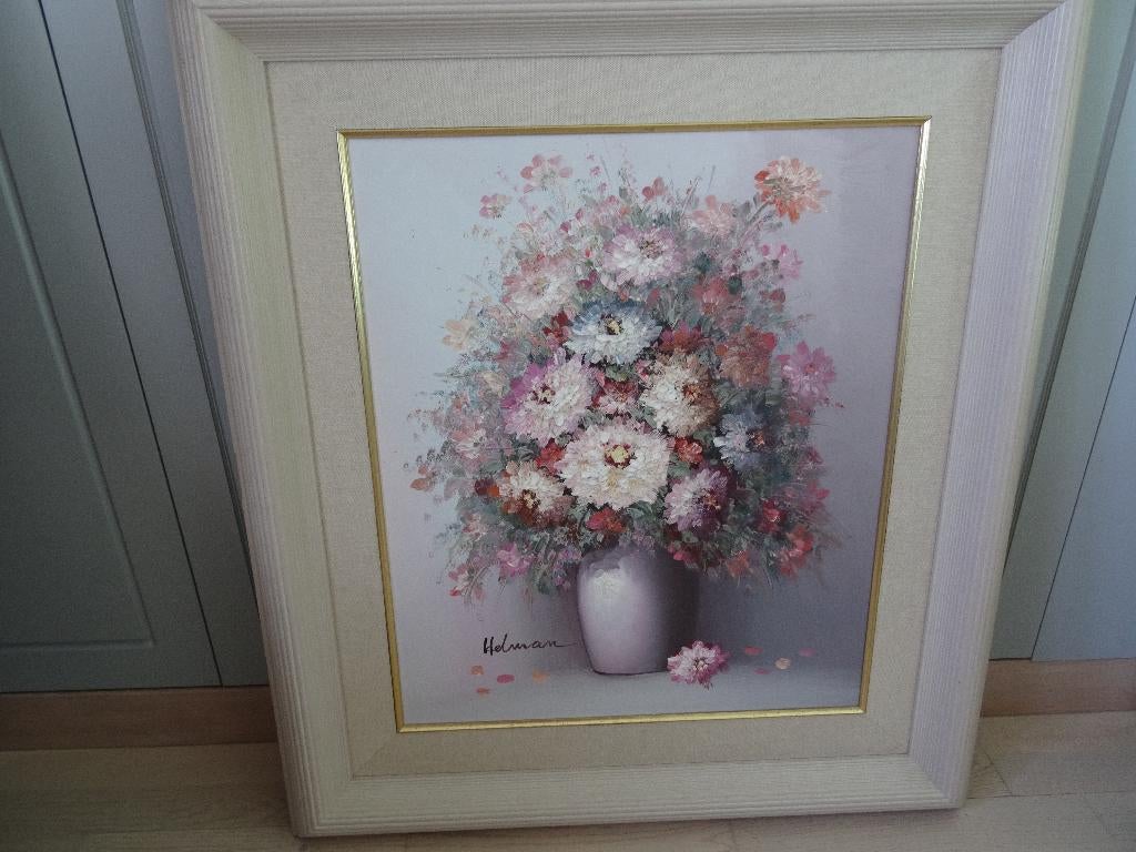 SCHILDERIJ OLIEVERF VAN "HELMAN", Ophalen