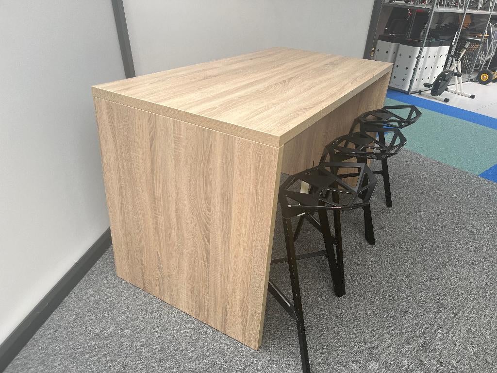 Houten bartafel (160x80), Ophalen, Eiken