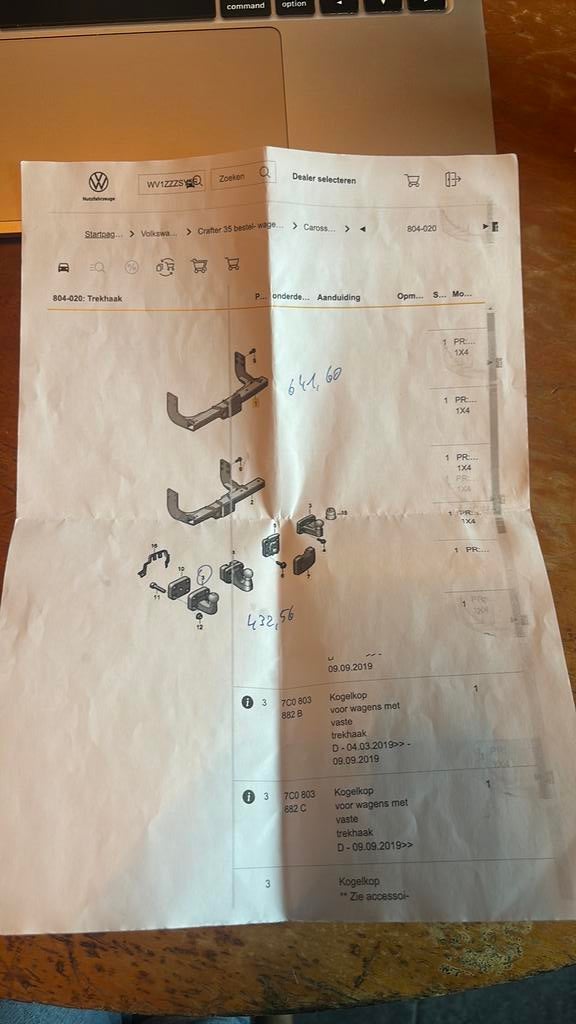 Trekhaak, Auto-onderdelen, Trekhaken, Ophalen