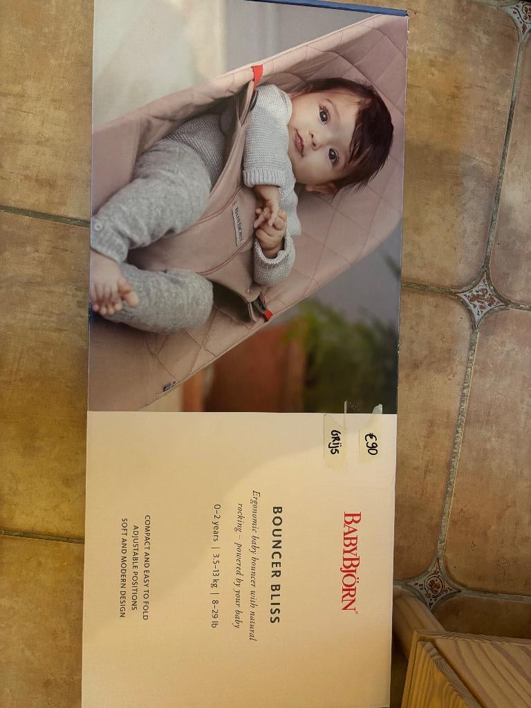 Baby Björn Wipper, Gebruikt, Wipstoel, Met gordel(s) of riempje(s), Ophalen