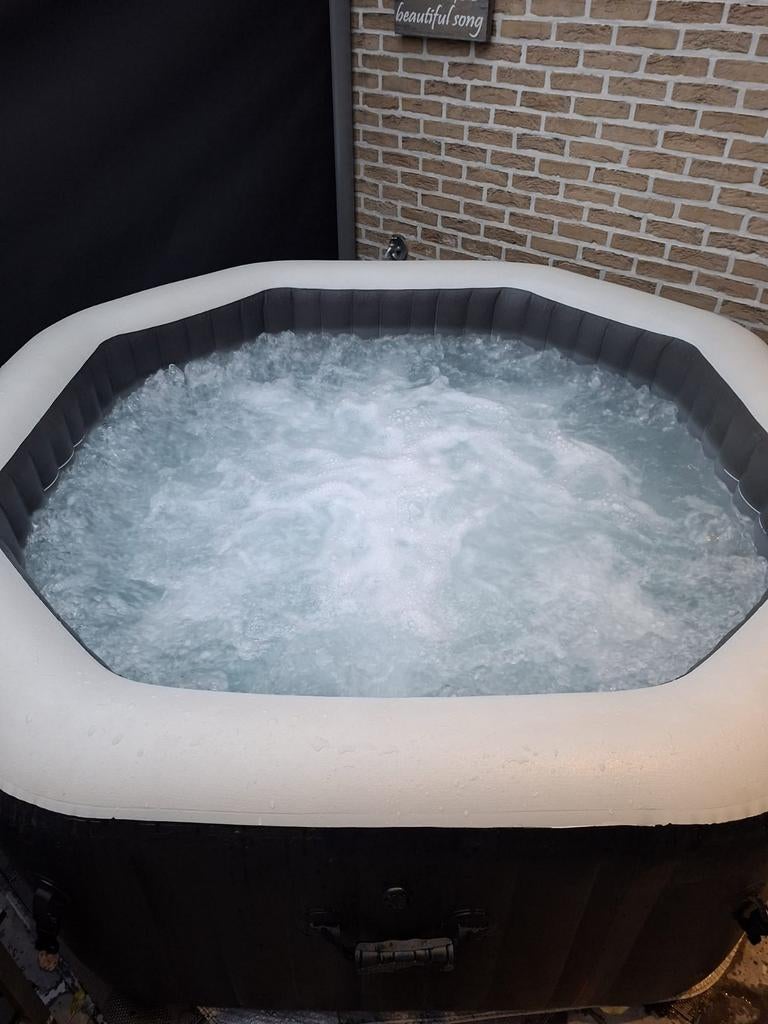 Intex Pure Spa Jet & Bubble Deluxe 6 persoons, Tuin en Terras, Ophalen, Opblaasbaar