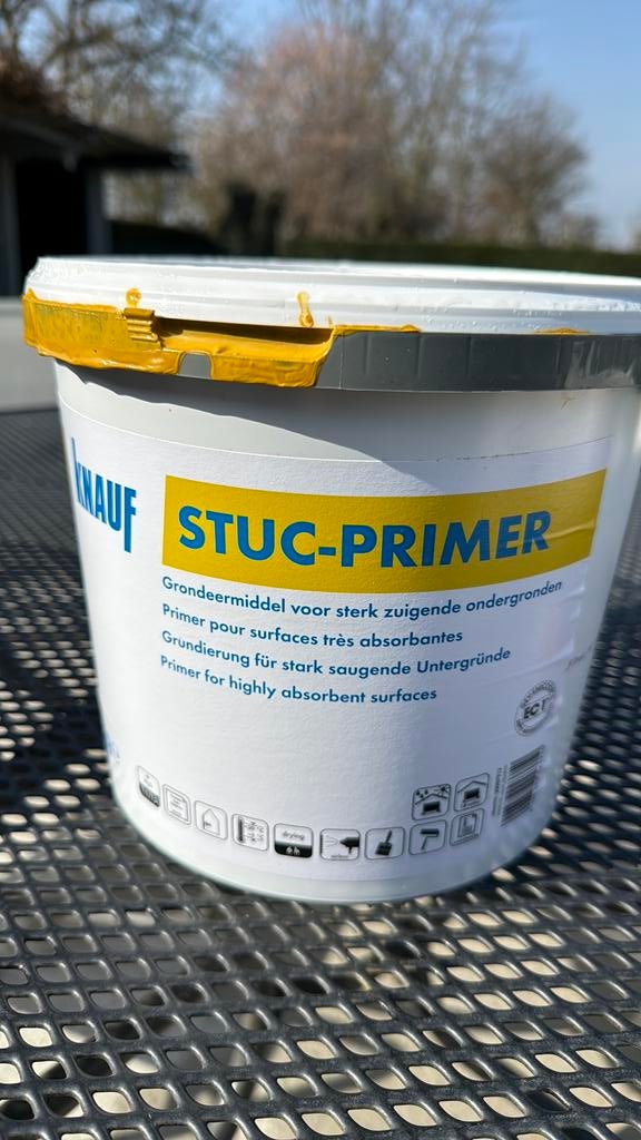 Knauf Stuc-primer, Ophalen, Zo goed als nieuw