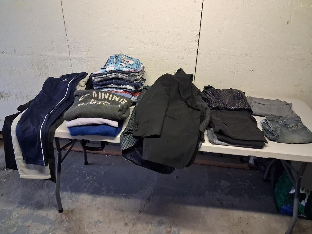 Lot / pakket heren kledij: 40stuks, Ophalen, Gedragen