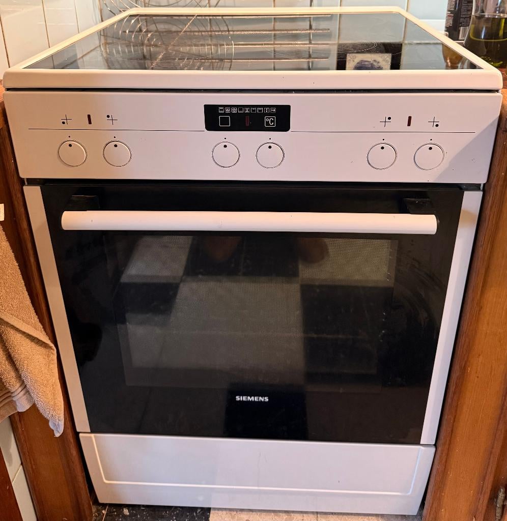 Oven + keramische kookplaat — Siemens, Elektronische apparatuur, Ophalen, Gebruikt, Hete lucht, Oven met grill