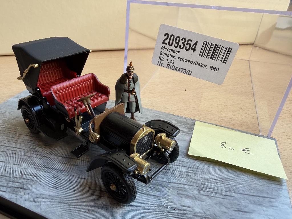 RIO - 6 modelautootjes 1/43, Hobby en Vrije tijd, Ophalen of Verzenden, Zo goed als nieuw, Auto, Overige merken