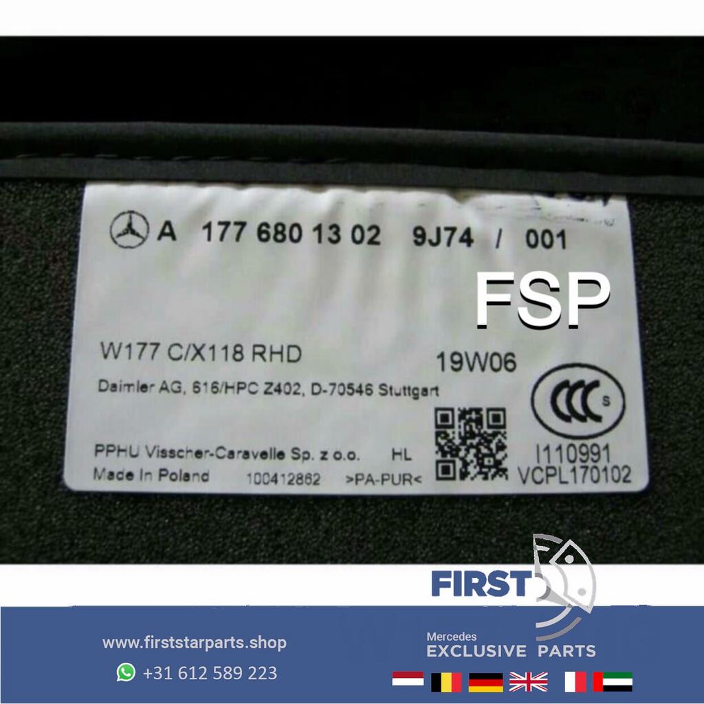 W177 AMG VLOERMATTEN Mercedes A Klasse A35 A45 2018-2021, Auto-onderdelen, Interieur en Bekleding, Gebruikt, -, Ophalen of Verzenden