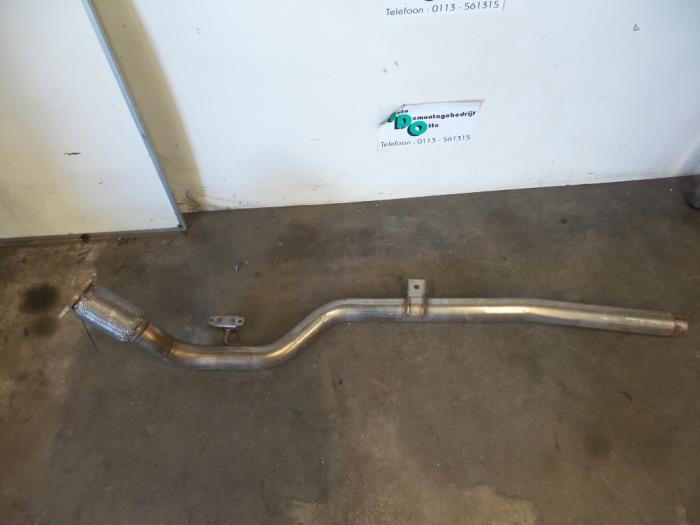 Uitlaat voorpijp van een Audi A8 (A8 10-), Gebruikt, -, -, -
