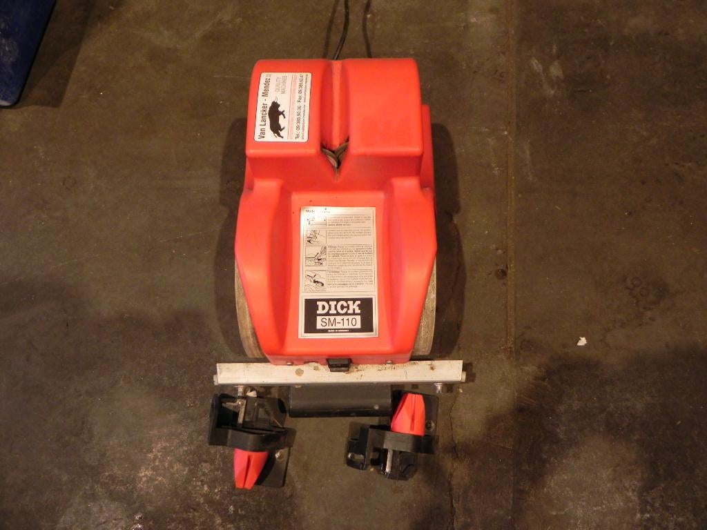 Messenslijper DICK SM-110, Bricolage & Construction, Outillage | Meuleuses, Utilisé, Autres types, 700 à 1000 watts, Enlèvement