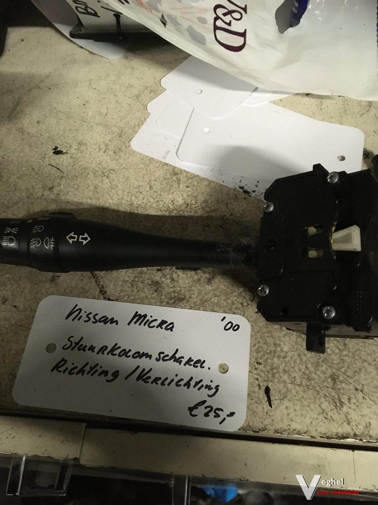 nissan micra combischakelaar '00, Gebruikt, -, -, Ophalen of Verzenden