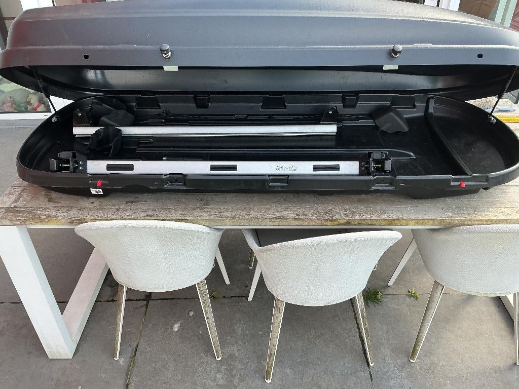 Coffre de toit Husky L avec barres de toit VW/SEAT, Enlèvement, Utilisé