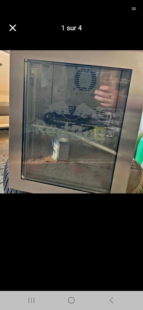 Frigo red bull, Electroménager, Enlèvement, Ne fonctionne pas, Sans bac à congélation