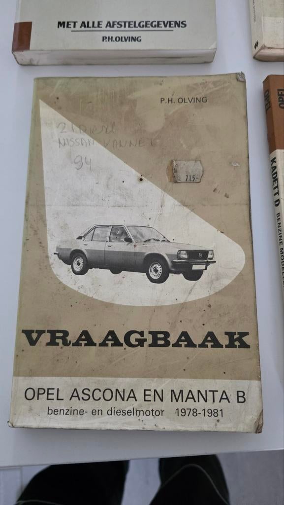 Vraagbaak Opel ascona en Manta B, Ophalen