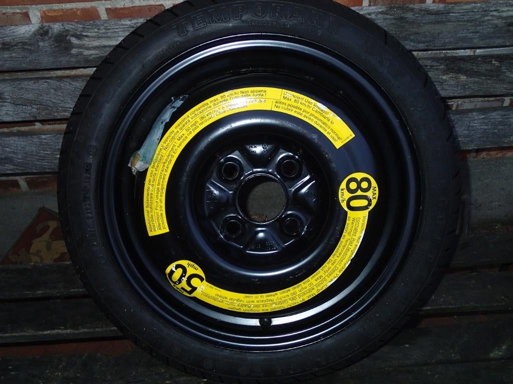 reservewiel, thuiskomertje nieuw, Ophalen, 14 inch, Banden en Velgen, Nieuw