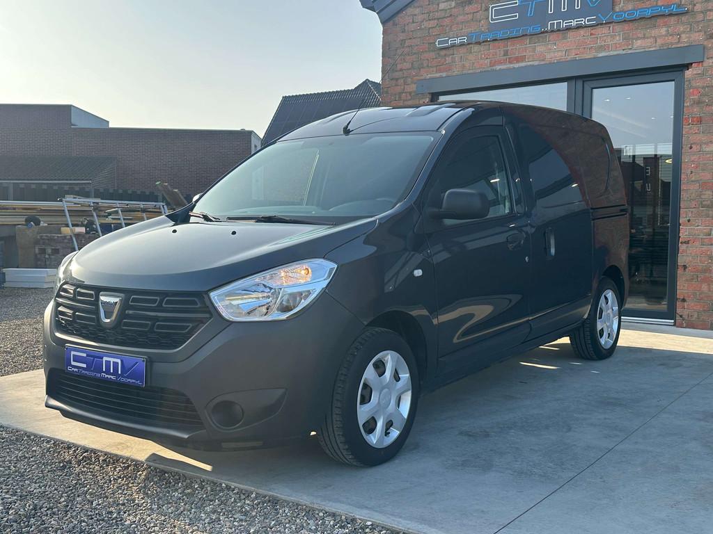 Dacia Dokker 1.3TCe Work Edition 2x Schuifdeur! Smartphone l, Stof, Gebruikt, 4 cilinders, Bedrijf