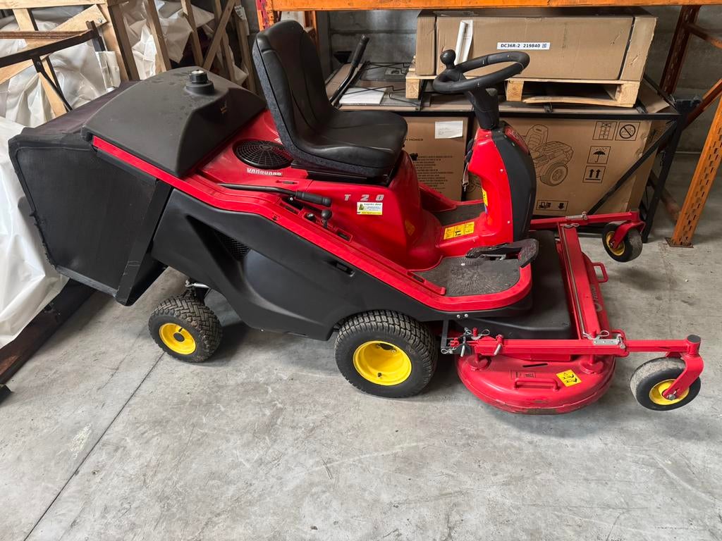 Zitmaaier gianni ferrari, Tuin en Terras, Ophalen, Zo goed als nieuw, Opvangbak