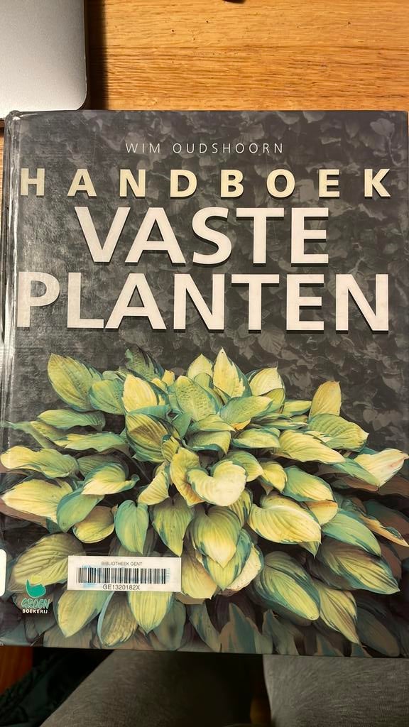 W. Oudshoorn - Handboek vaste planten, Ophalen, W. Oudshoorn