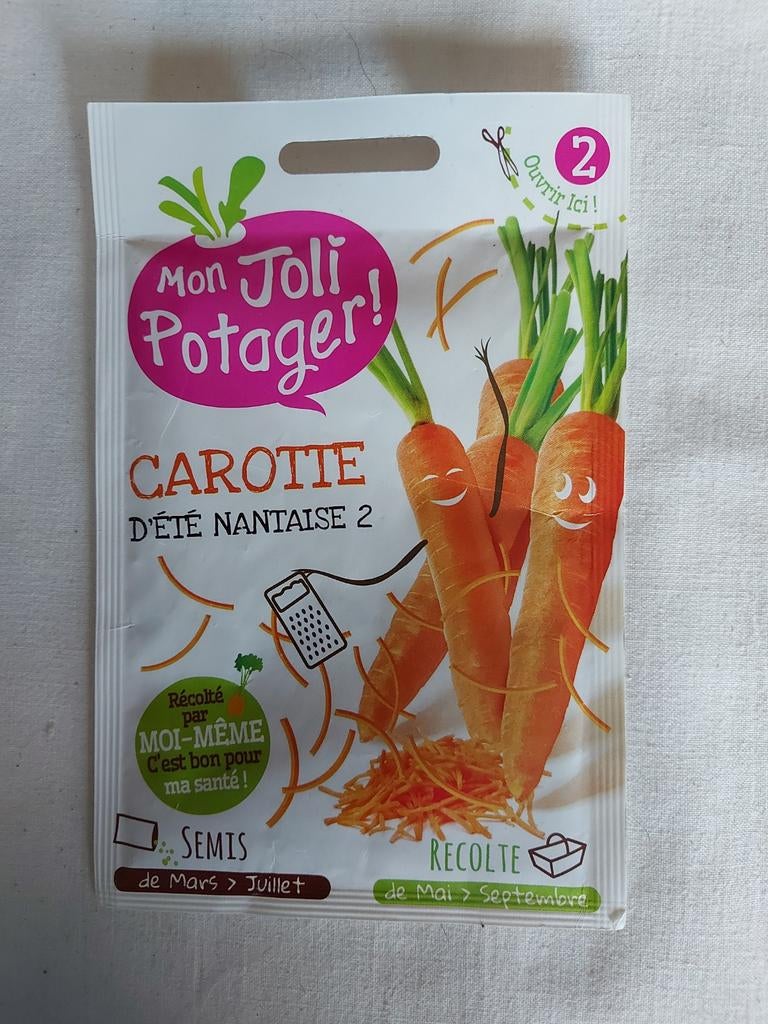 Semences de carottes, Enlèvement ou Envoi