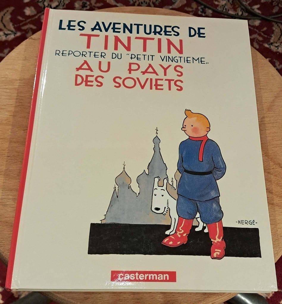 Tintin au pays des Soviets, Enlèvement ou Envoi, Une BD, Comme neuf, Hergé