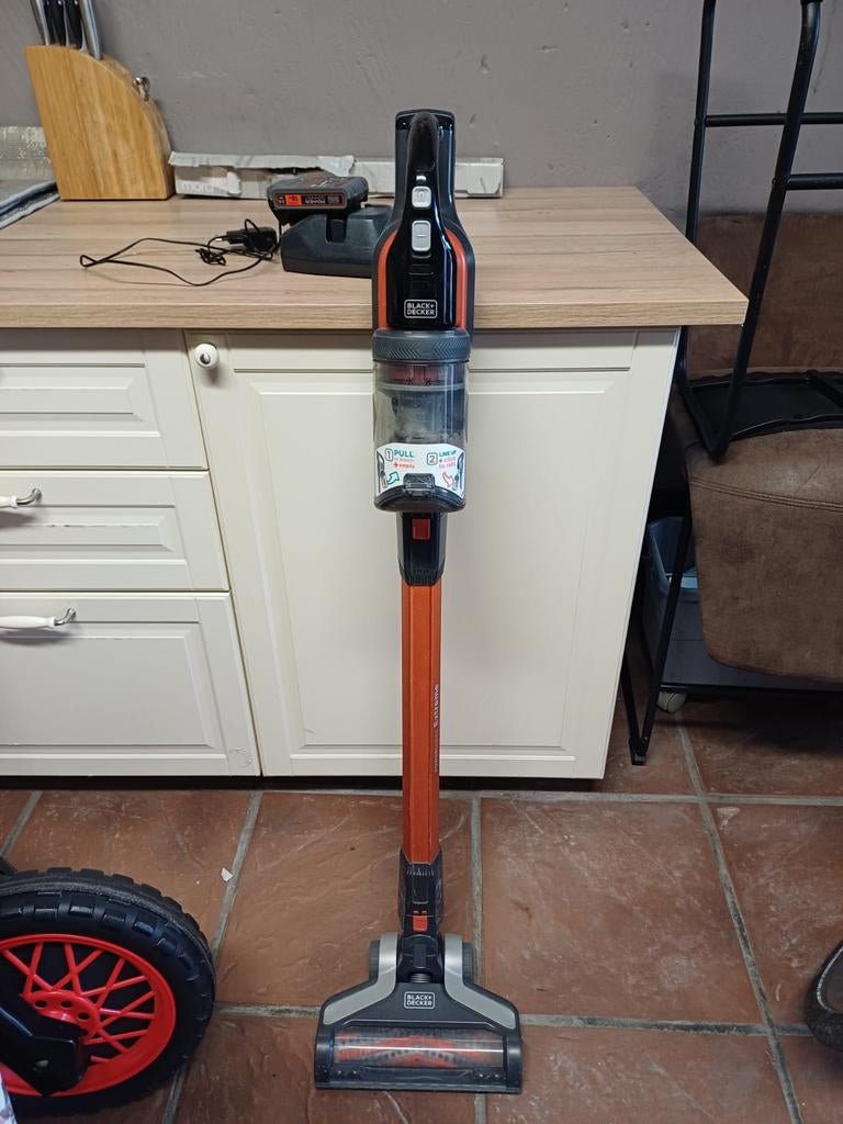 Steelstofzuiger black and decker, Ophalen