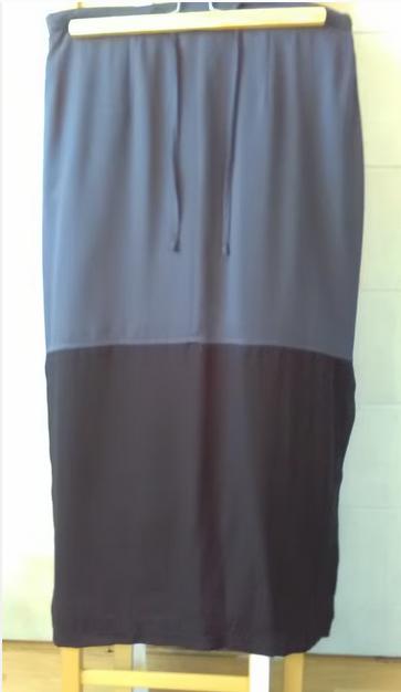 Cicerone 44 grijs/zwarte lange rok, Kleding | Dames, Cicerone, Zwart, Maat 42/44 (L), Ophalen of Verzenden