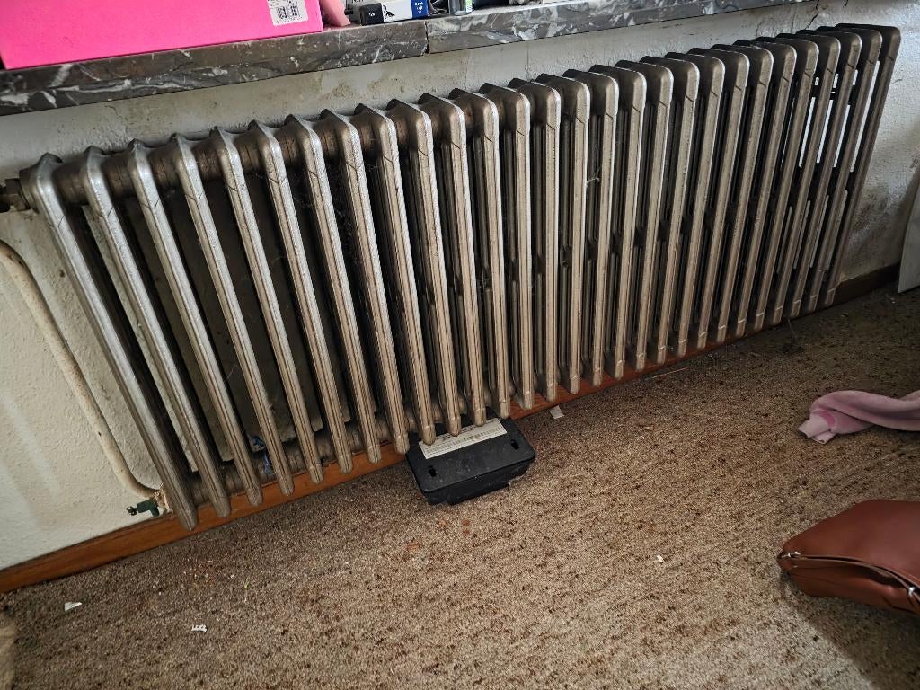 Gietijzeren radiators, Ophalen, 30 tot 80 cm, Gebruikt, Hoog rendement (Hr)