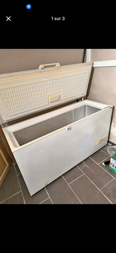 Grand congélateur bahut, Enlèvement, Utilisé, Congélateur