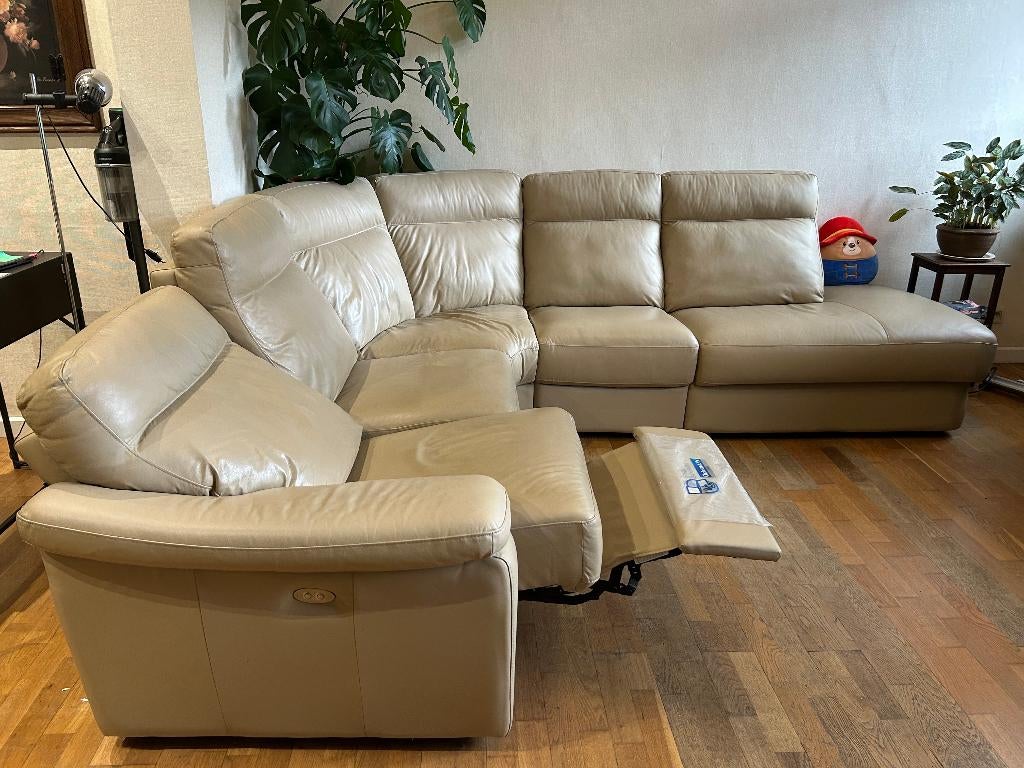 CHATEAUX DAX LEDER, Maison & Meubles, Canapés | Coins salons complets, Enlèvement, Comme neuf, Cuir