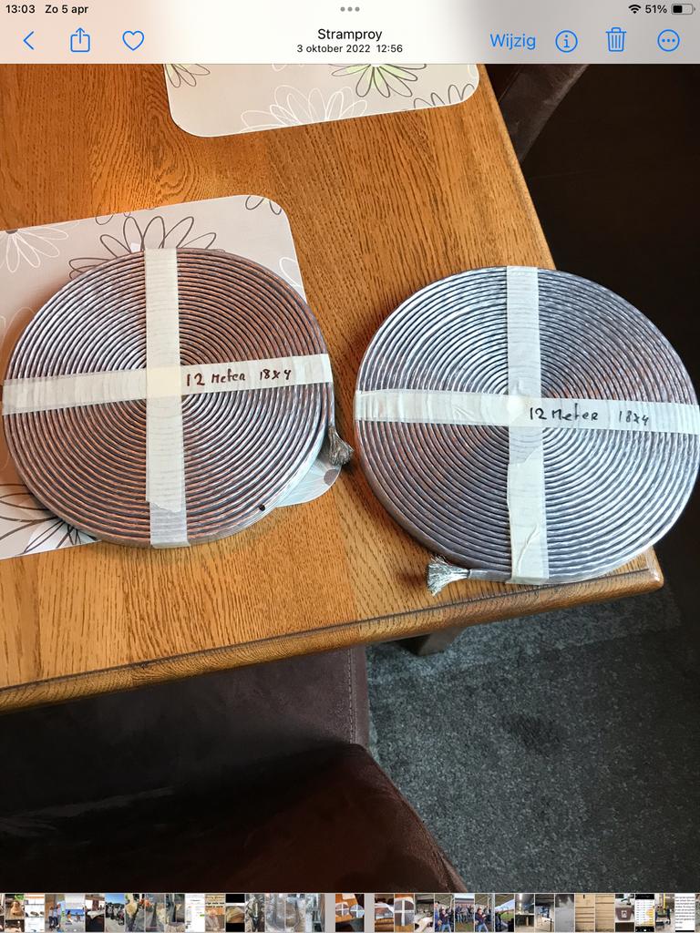 Te koop aardingskabel, Doe-het-zelf en Bouw, Elektriciteit en Kabels, Ophalen, Nieuw