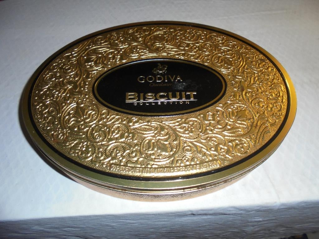 Blik Godiva, Verzamelen, Ophalen of Verzenden, Zo goed als nieuw, Verpakking