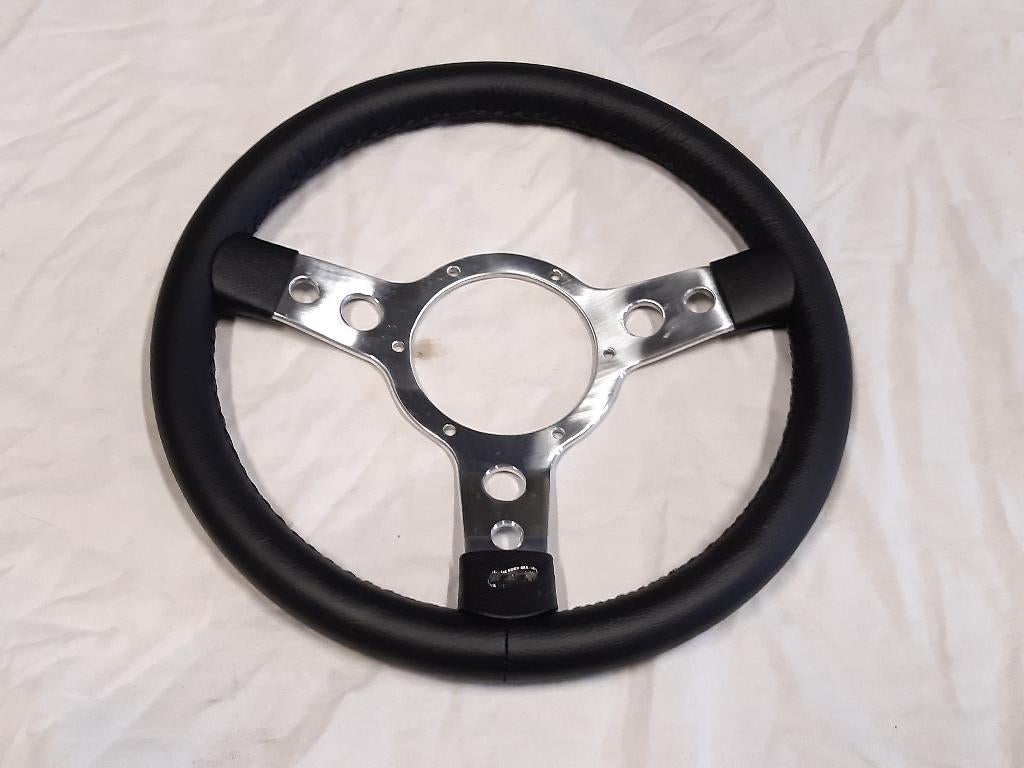 Volant bombé Mountney LEATHER 33" - Classic Mini ea..., Enlèvement, Neuf, Austin