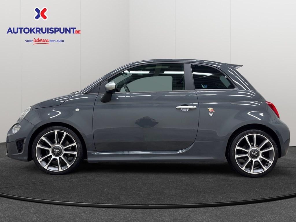 Abarth 595 Turismo 1.4T-Jet Aut.Leder GPS Beats Alu Led, Auto's, Berline, Zilver of Grijs, 155 g/km, 122 kW