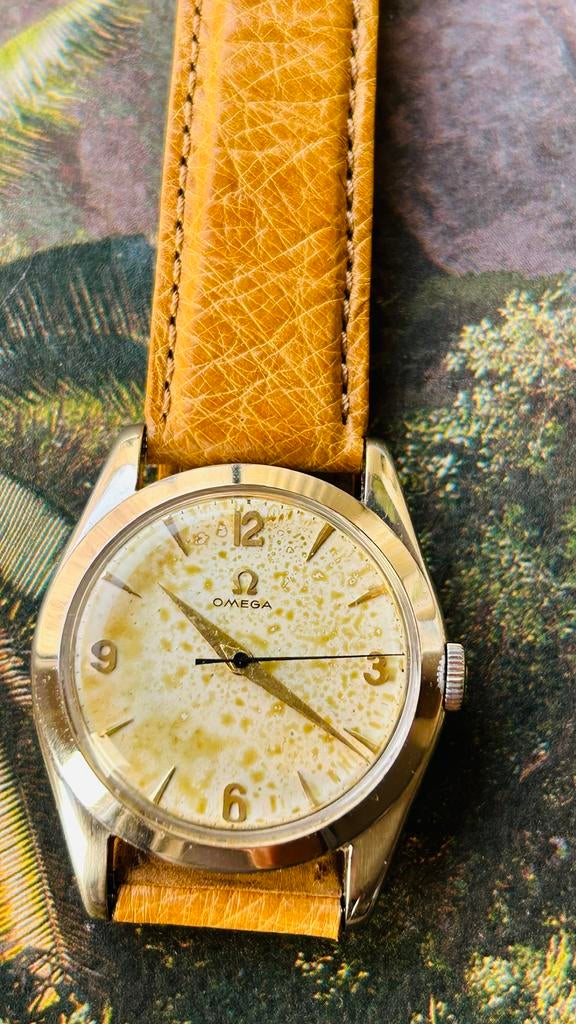 Vintage Omega Handopwinding “Gereviseerd”, Ophalen of Verzenden, Omega