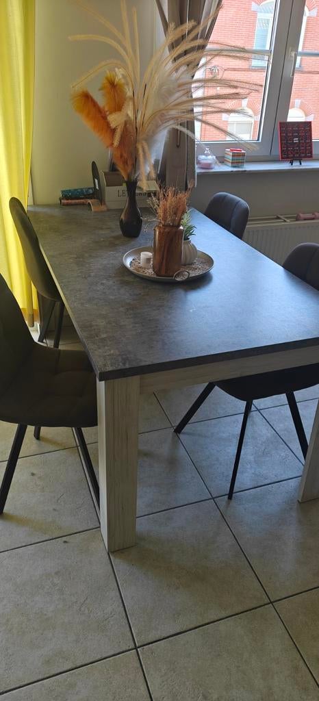 Tafel met 4 stoelen, Huis en Inrichting, Ophalen